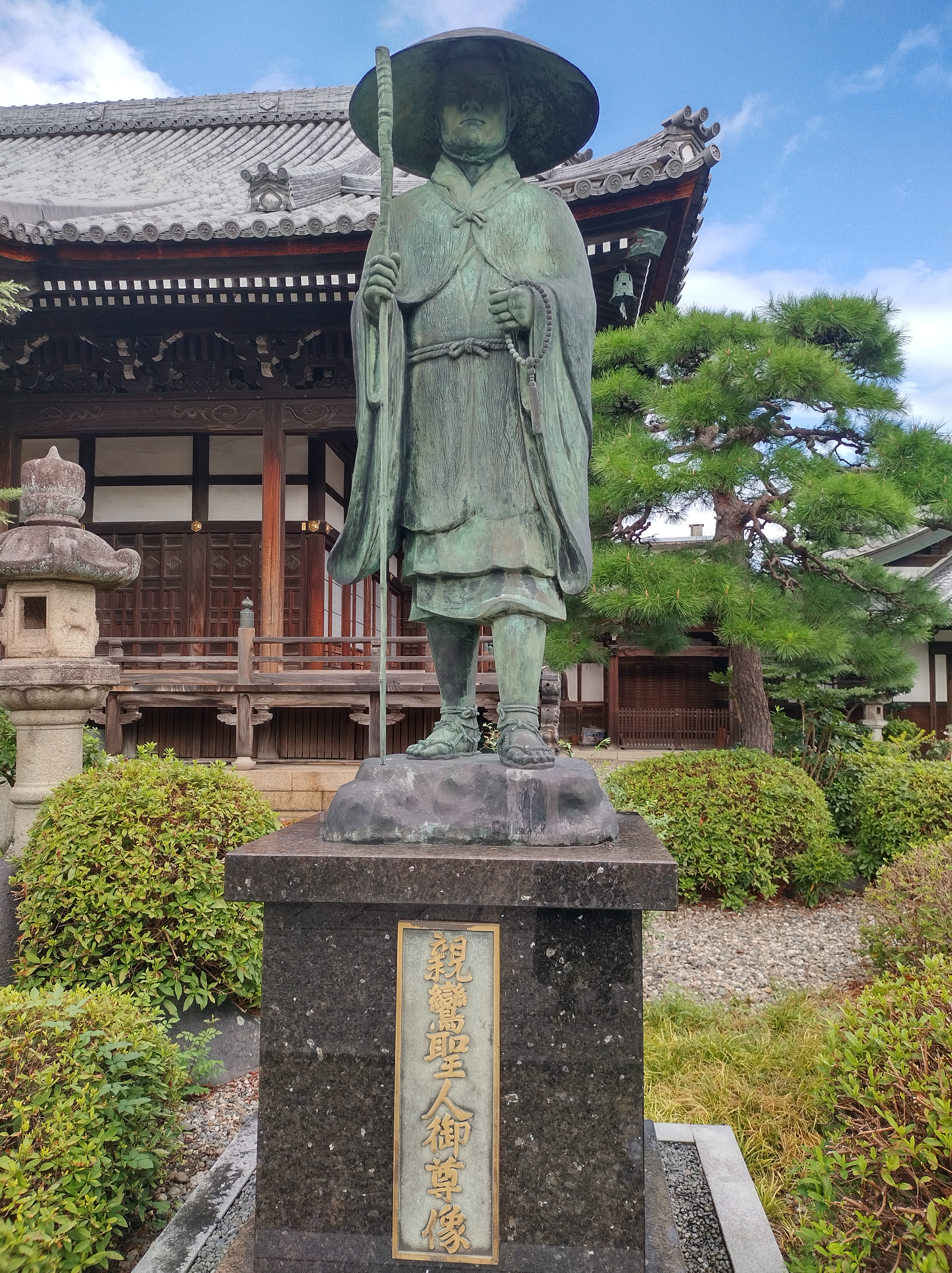 Statue au temple Myōshō